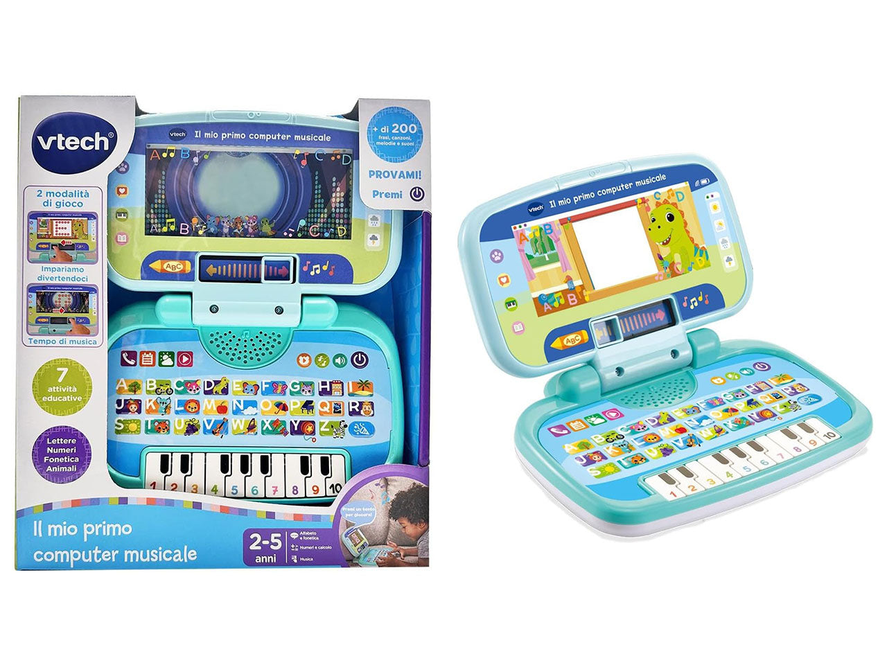 COMPUTER TOCCA SUONA E IMPARA