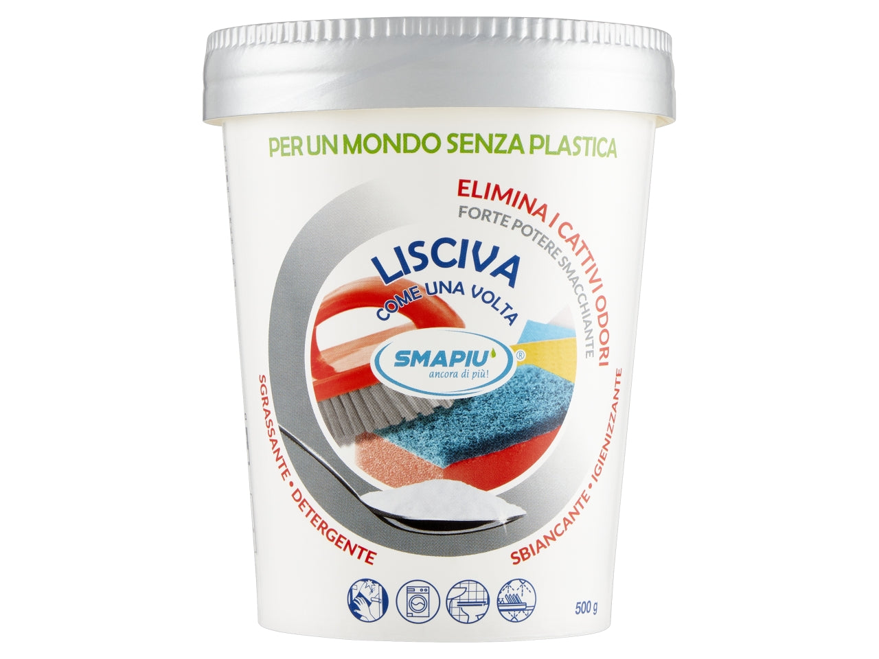 SMAPIU' LISCIVA COME UNA VOLTA IN BARATTOLO DI CARTA 400GR $