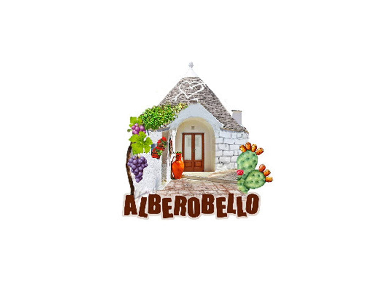 MAGNETE ALBEROBELLO TRULLO CON FICODINDIA