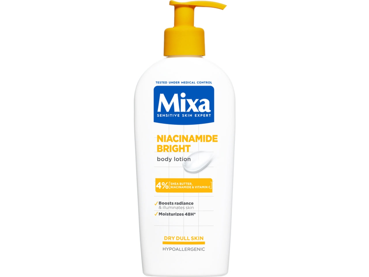 MIXA NIACINAMIDE LOZIONE CORPO PER PELLI SECCHE E SPENTE 250ML