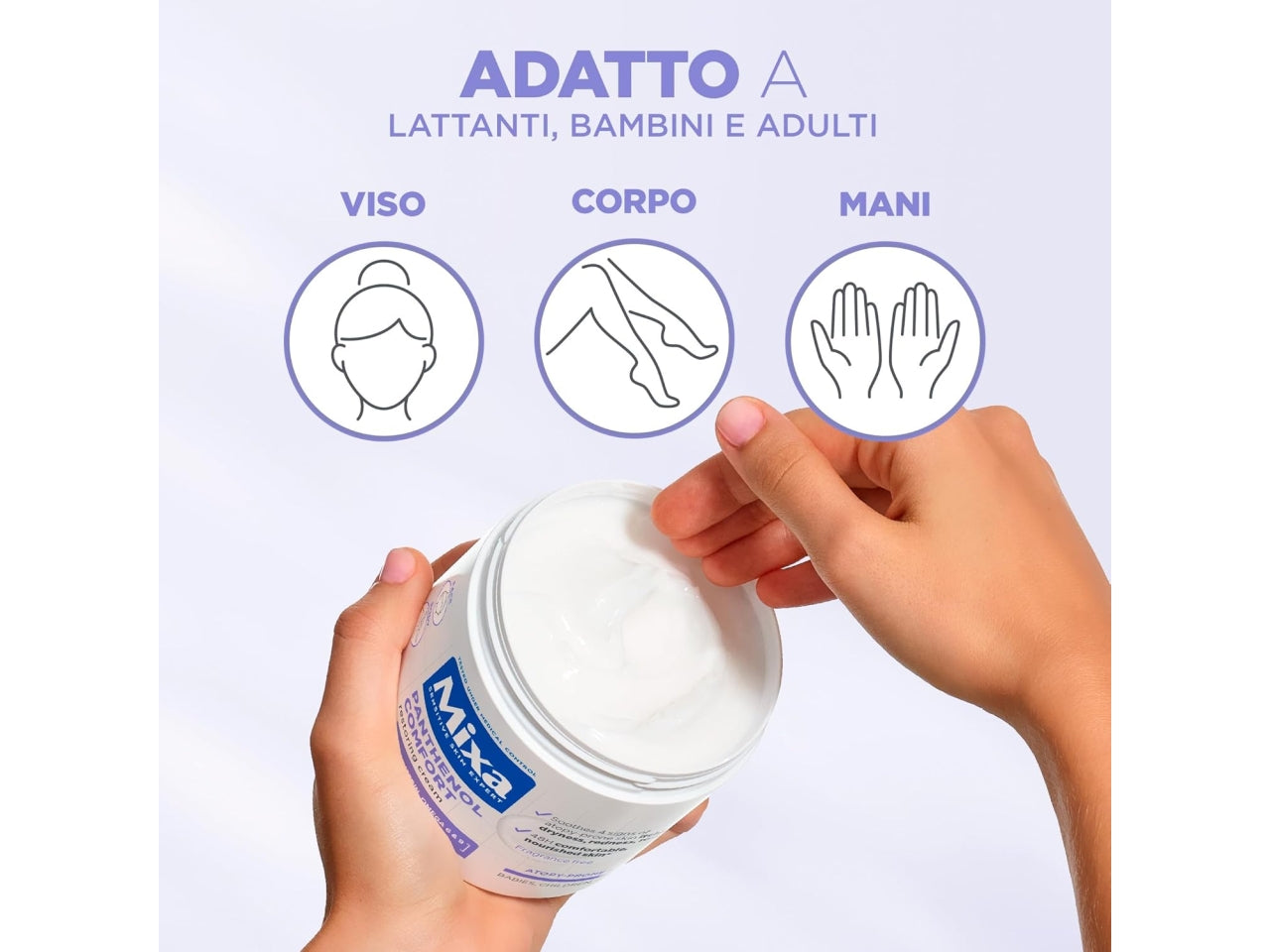 MIXA PANHTHENOL CREMA CORPO PER PELLI CON TENDENZA ATOPICA 400ML