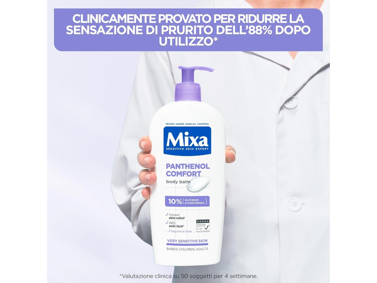 MIXA PANTHENOL LOZIONE RICOSTITUENTE ANTI PRURITO PER PELLI SENSIBILI 250ML