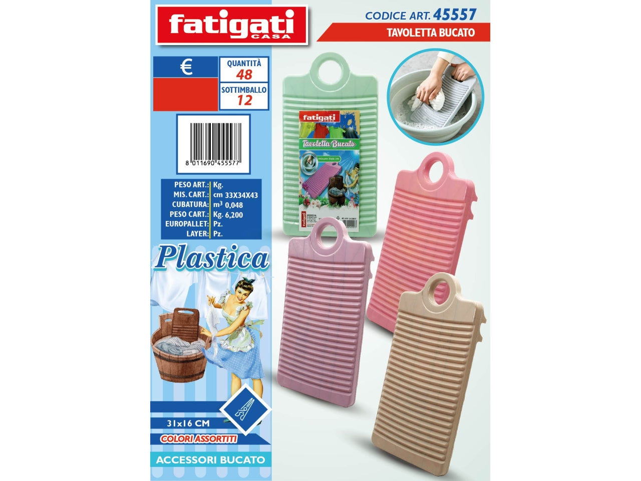 TAVOLETTA LAVAPANNI 31X16CM