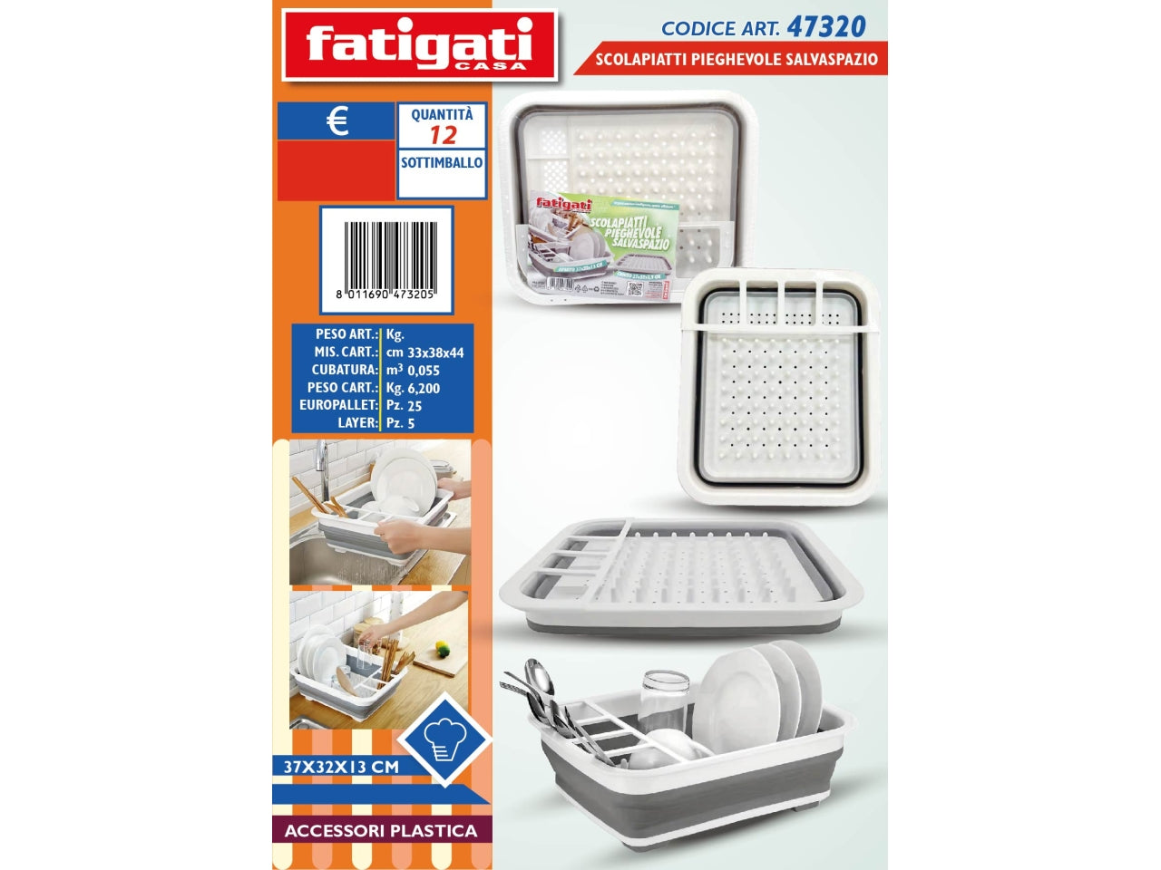 SCOLAPIATTI PIEGHEVOLE SALVASPAZIO