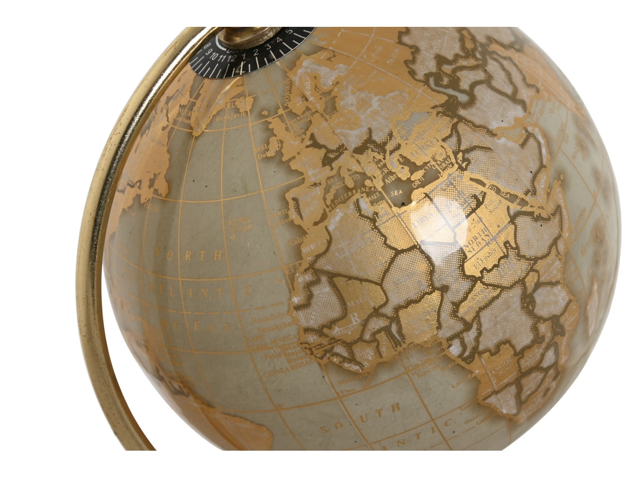 Mappamondo pvc marmo 12x12x20cm in 2 modelli assortiti