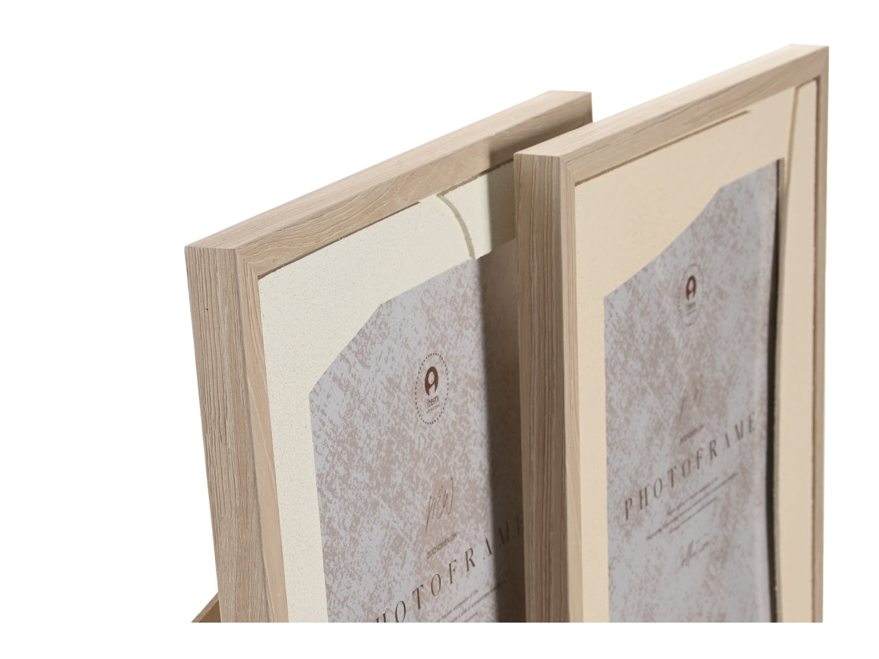 Portafoto 20x25 con forma astratta 21,6x2x26,6cm in 4 modelli assortiti