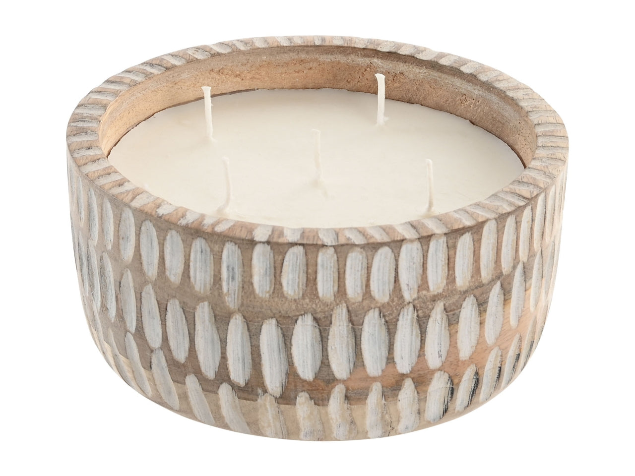 Candela cera de soja mango 710gr 17x17x8cm