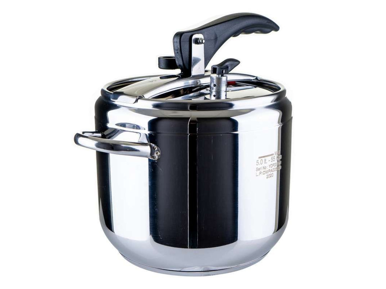 Aisi 430 pentola a pressione in acciaio inox 5l