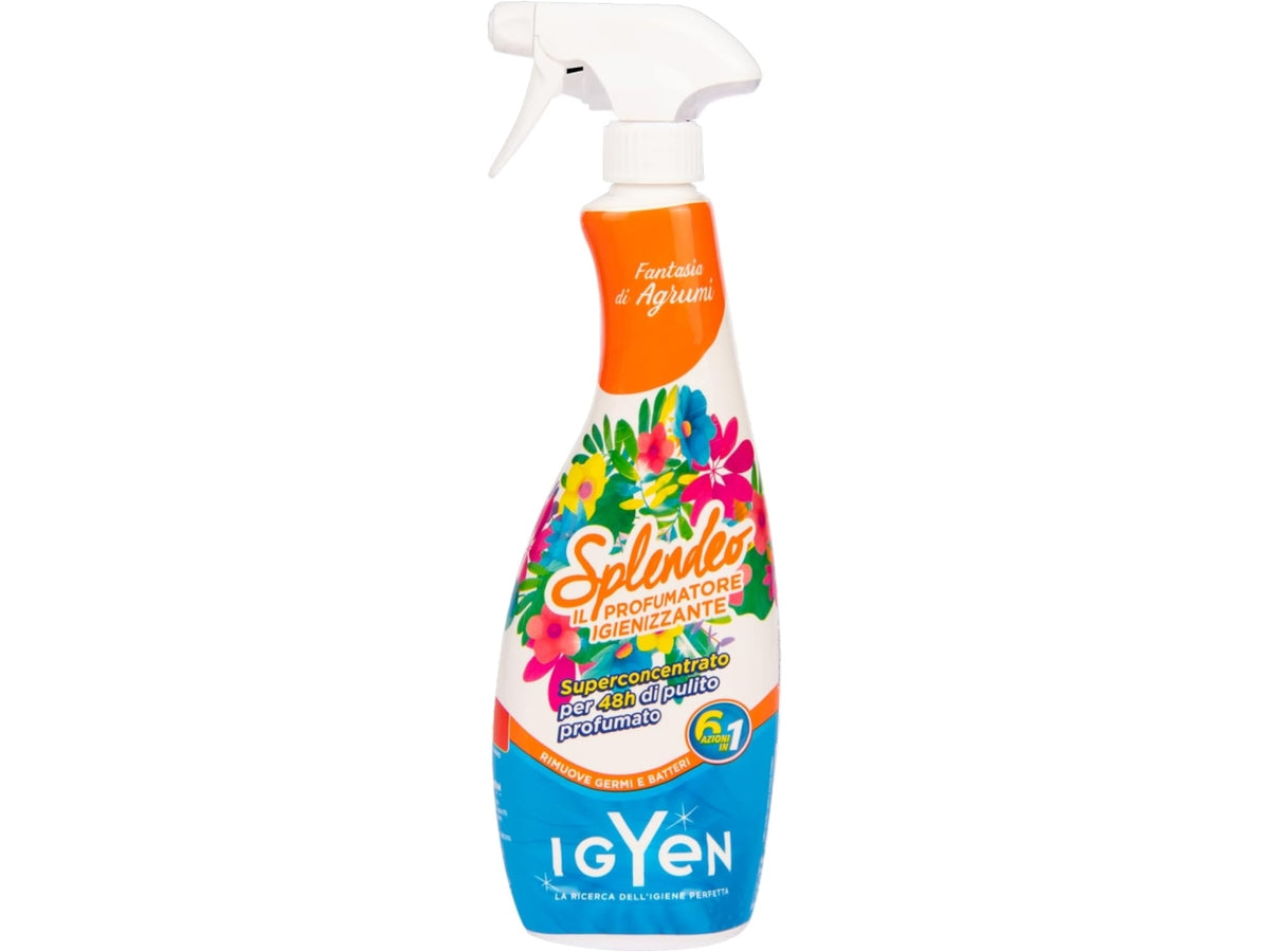 Splendeo igienizzante spray 750ml fantasia di agrumi $