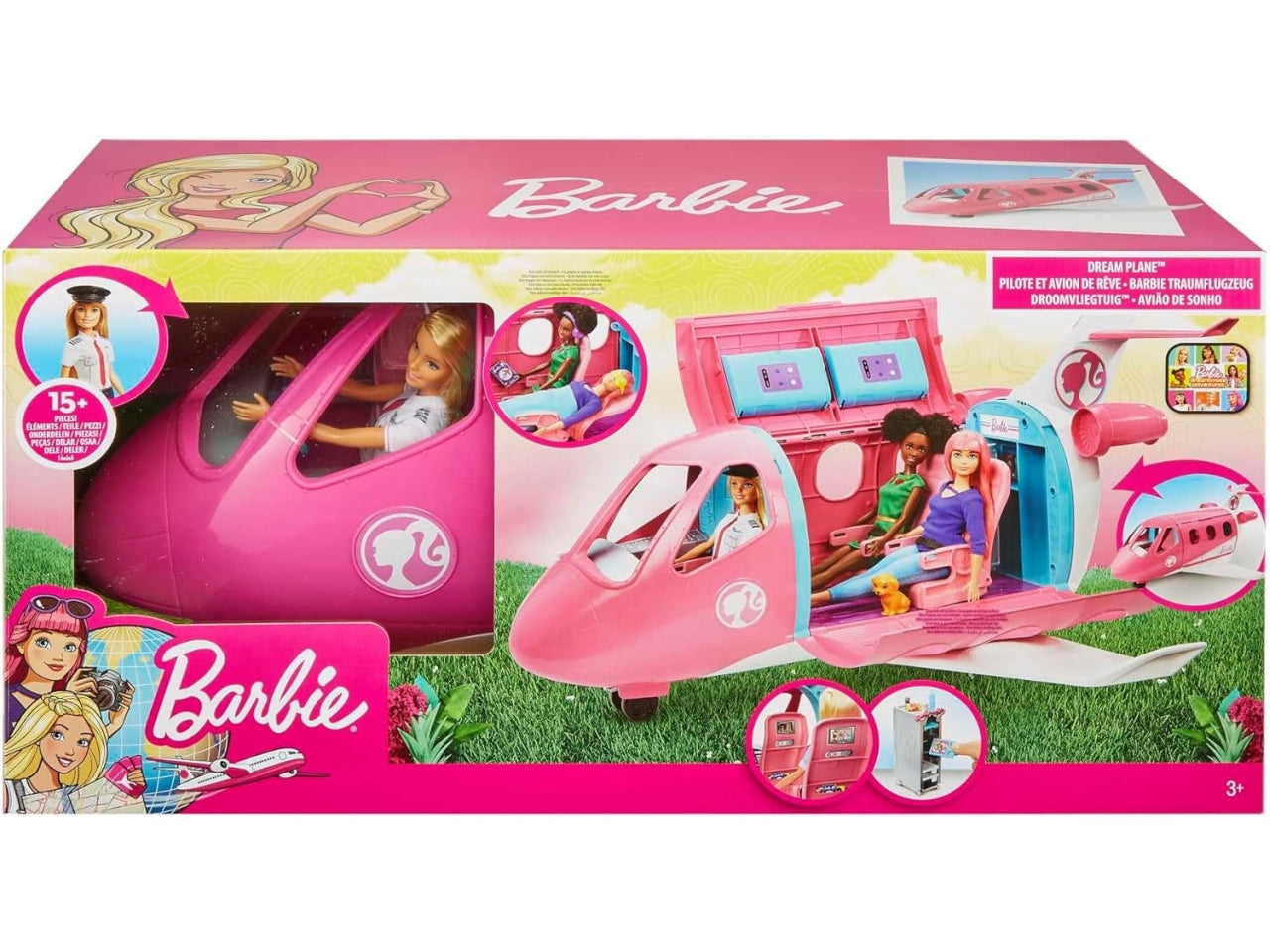 Barbie aereo+pilota $
