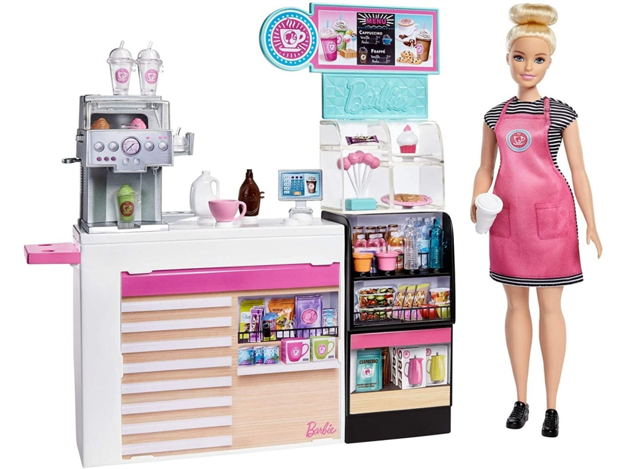 Barbie carriere coffee shop
