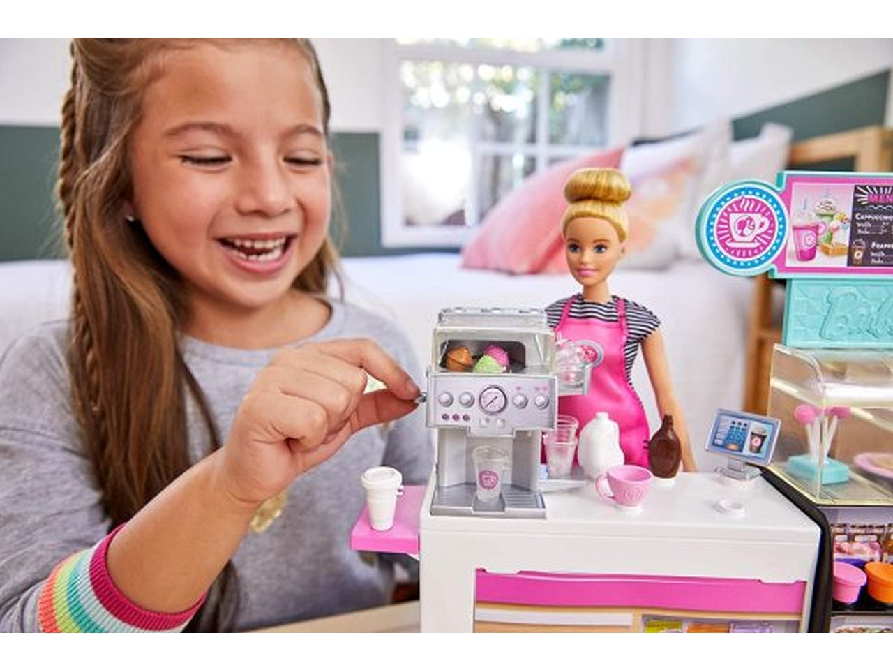 Barbie carriere coffee shop