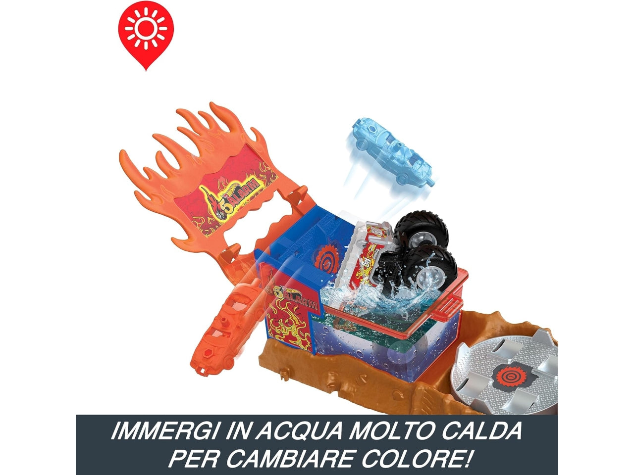 Hot wheels monster truck arena