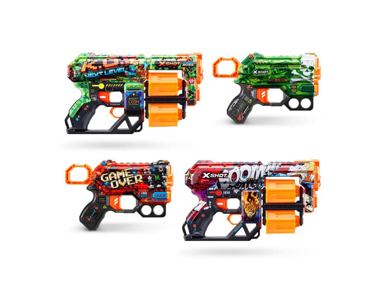 X-shot skins mix combo