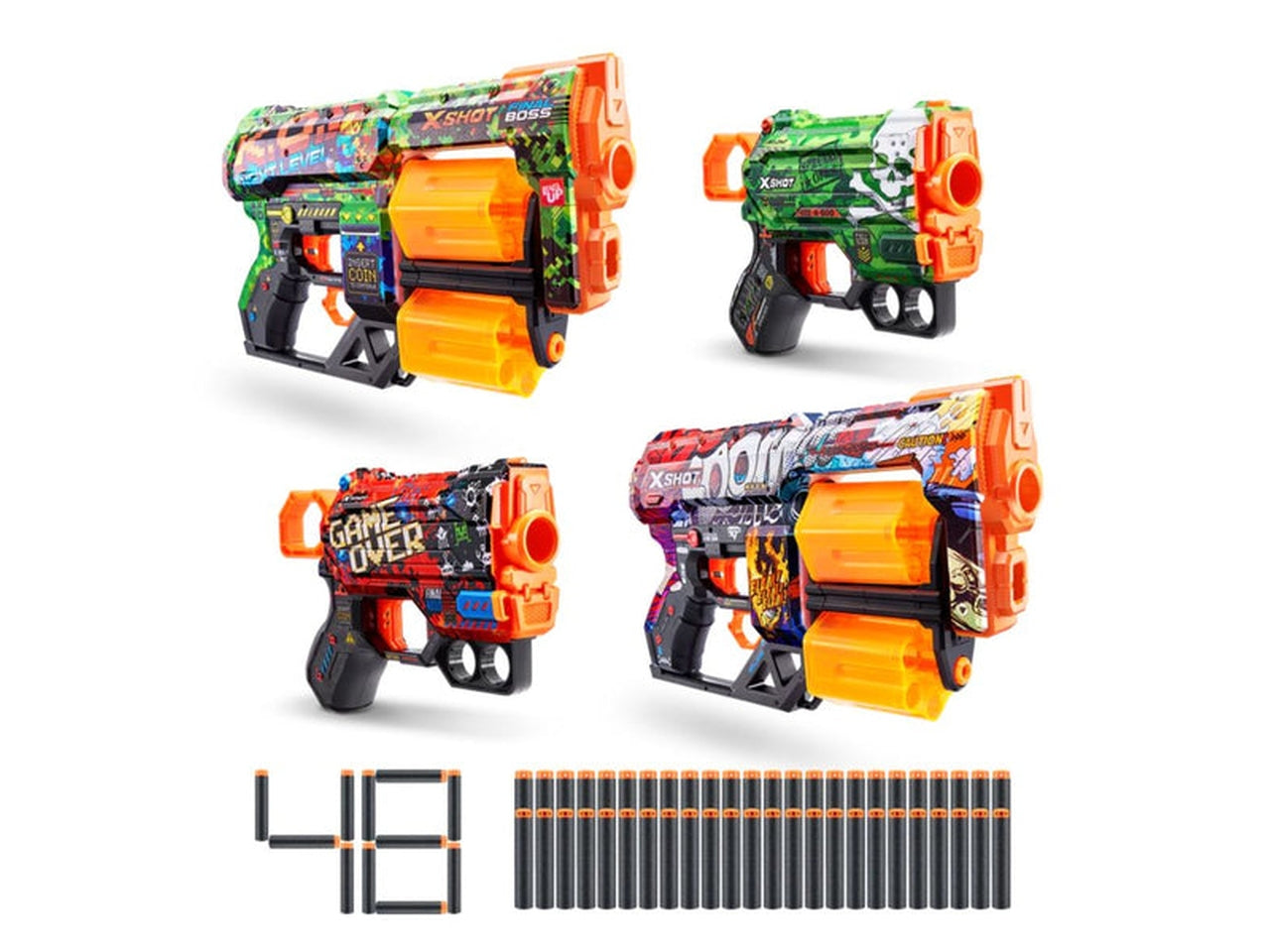 X-shot skins mix combo