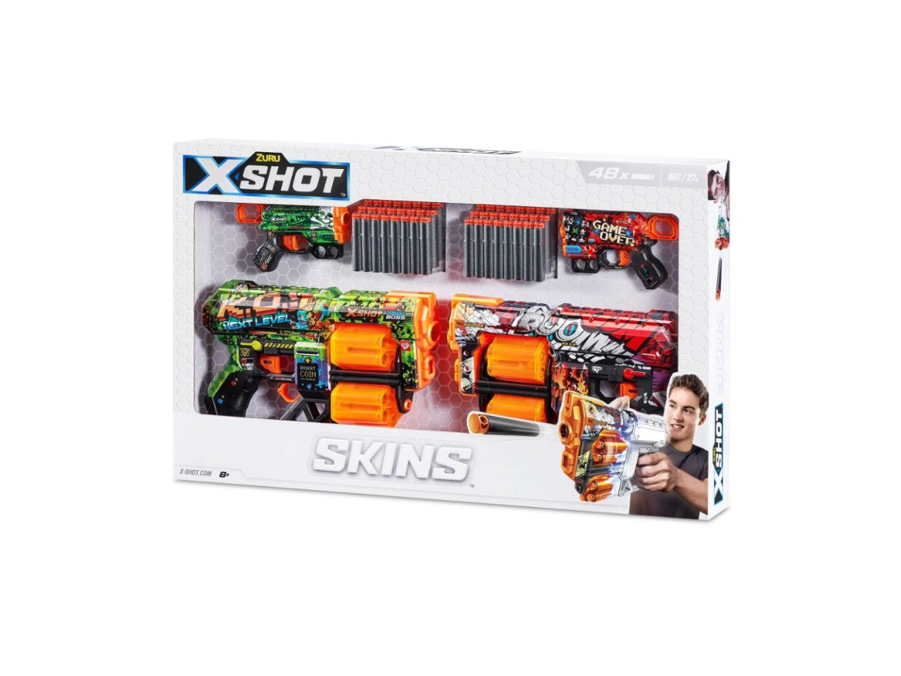 X-shot skins mix combo