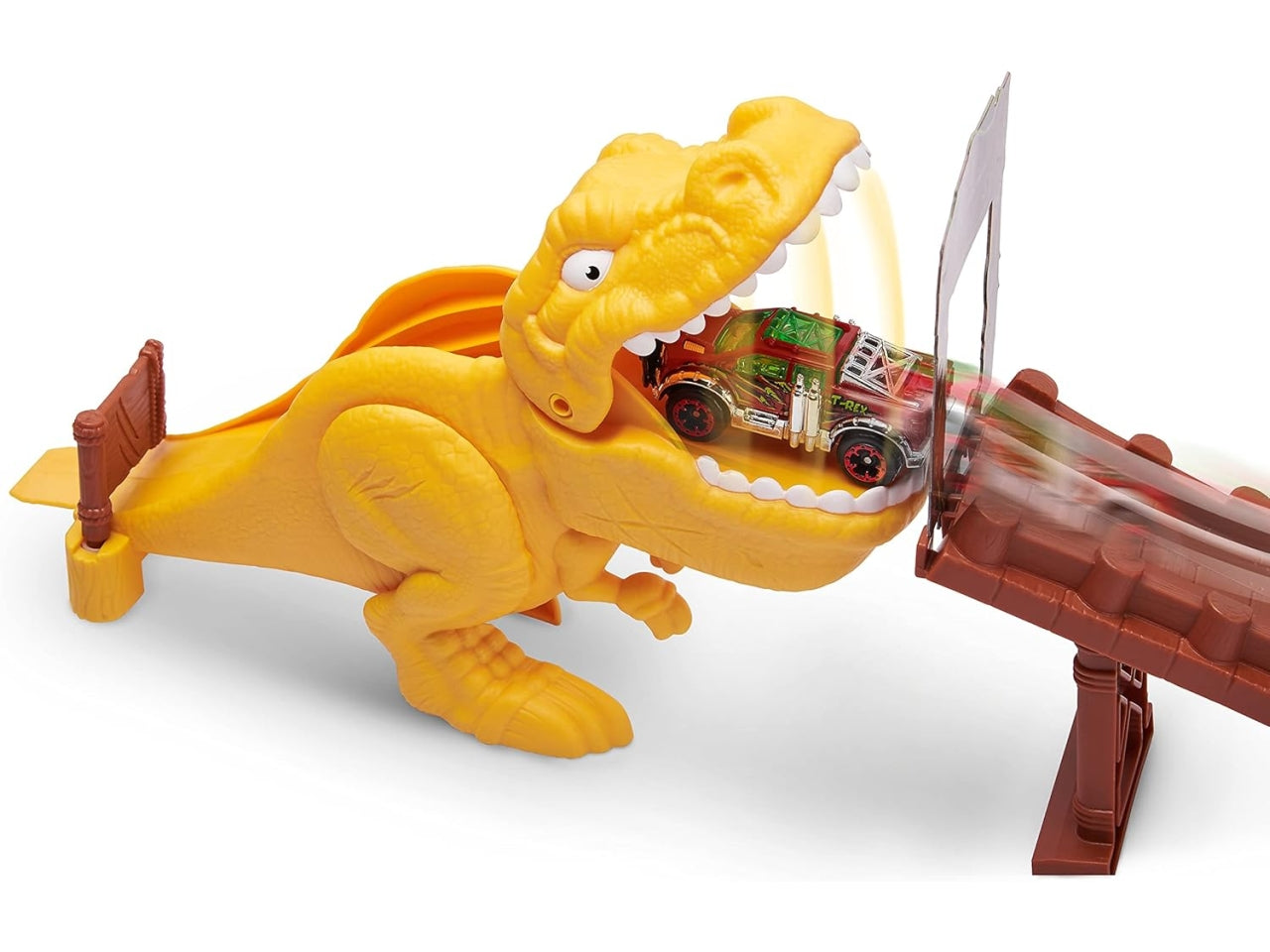 Metal machines pista t-rex attack con mini auto