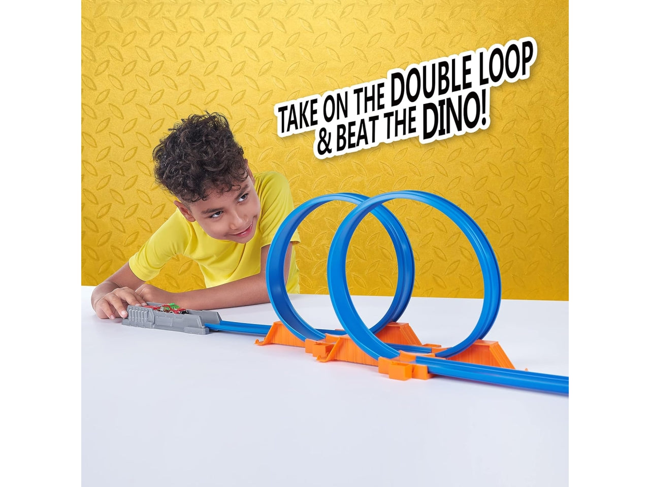 Metal machines pista t-rex attack con mini auto