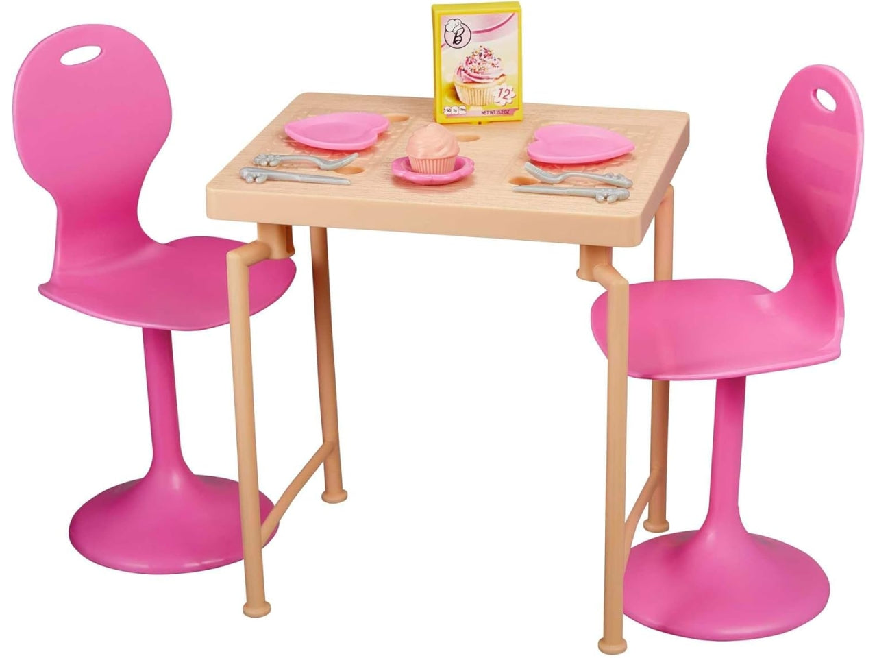 Barbie e chelsea in cucina con accessori
