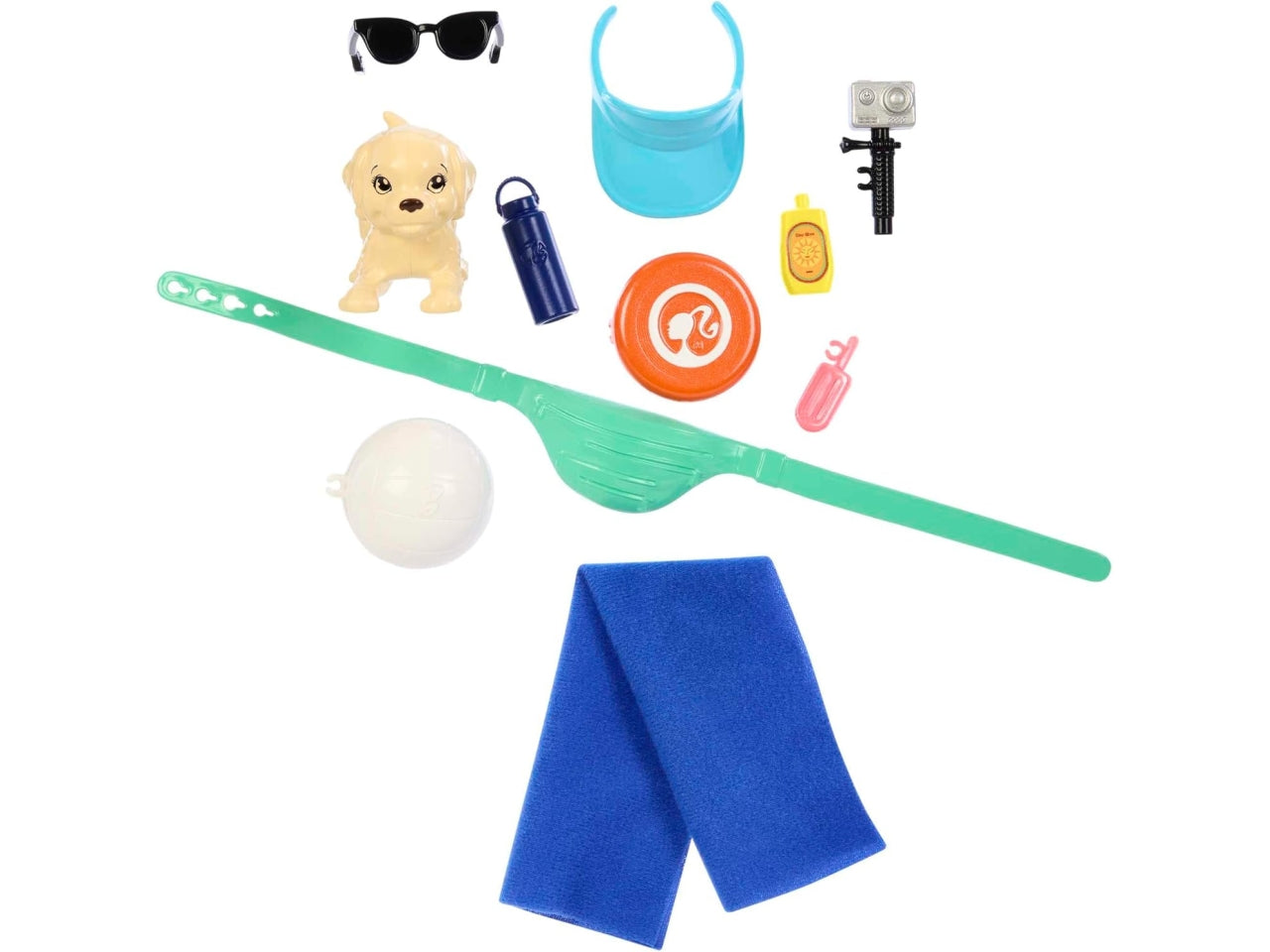 Barbie Ken con tavola da serf e cagnolino