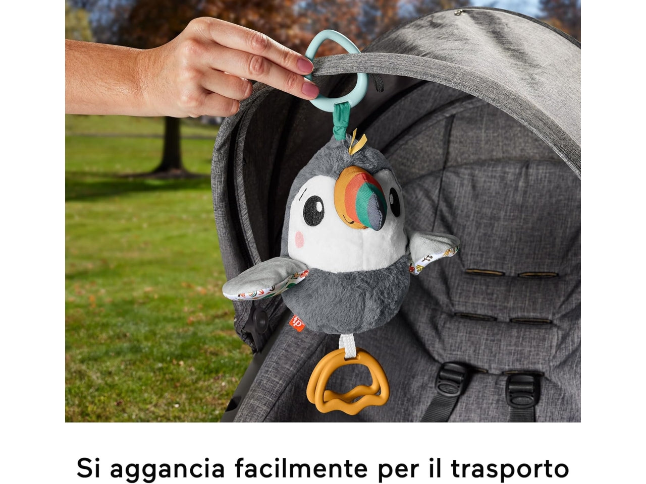 Tucano flap'ngo fisher price per passeggino con suoni