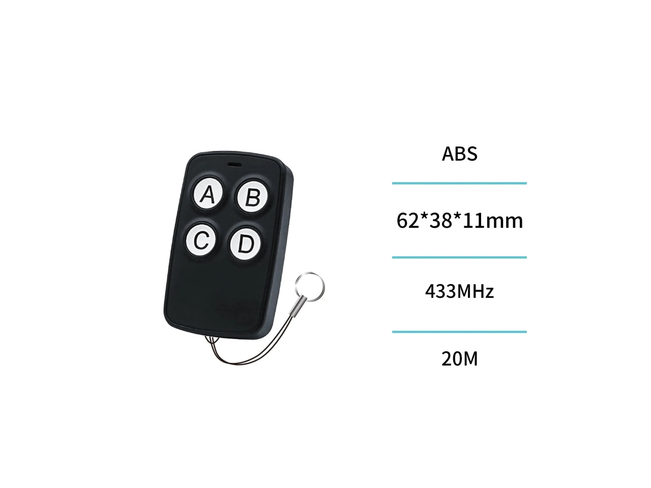 Telecomando universale per garage 433 frequenze