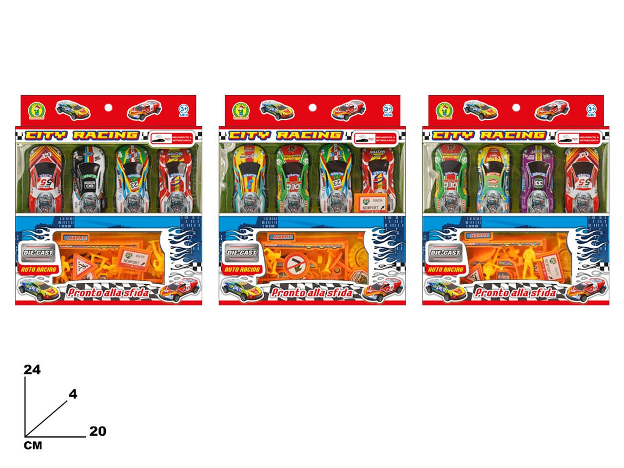 Set auto city racing