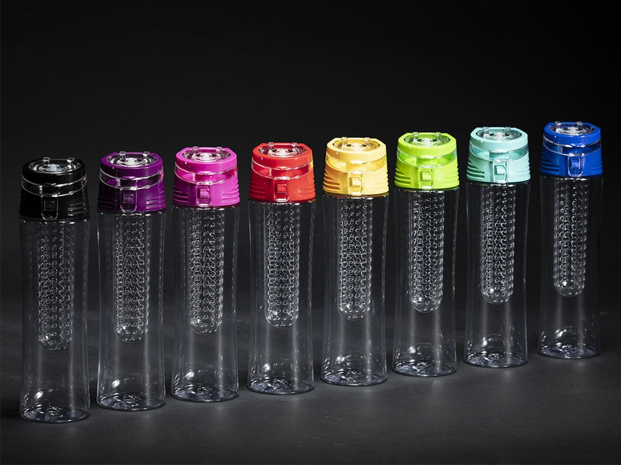 Borraccia glu glu con infusore in colori assortiti