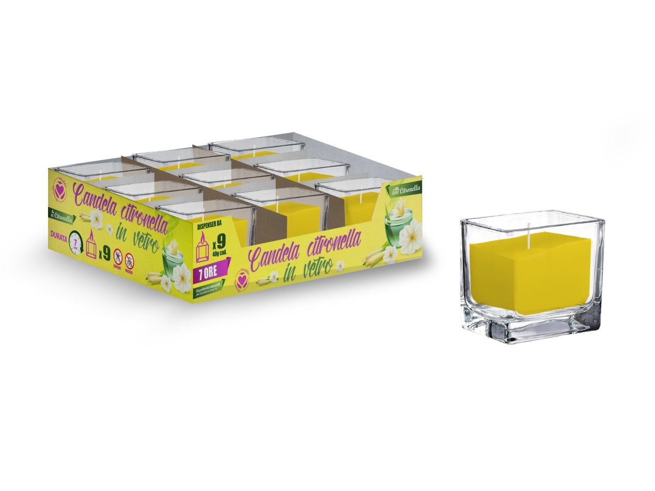 Candela citronella 40gr