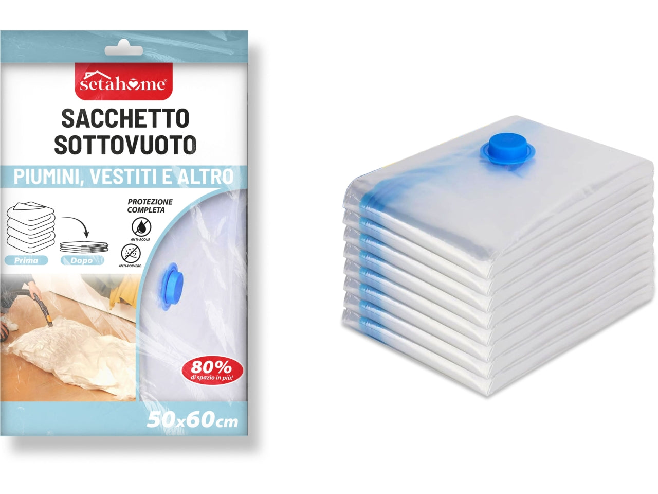 Sacco sottovuoto 50x60cm