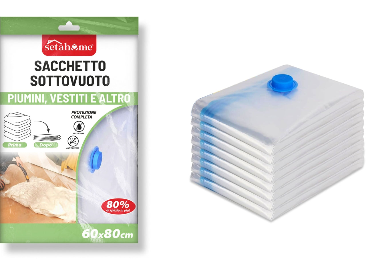 Sacco sottovuoto 60x80cm