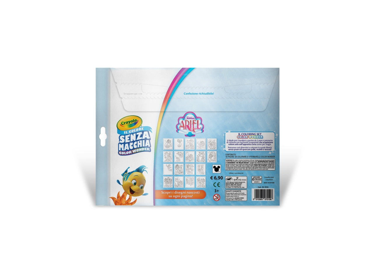 Coloring disney ariel album da colorare