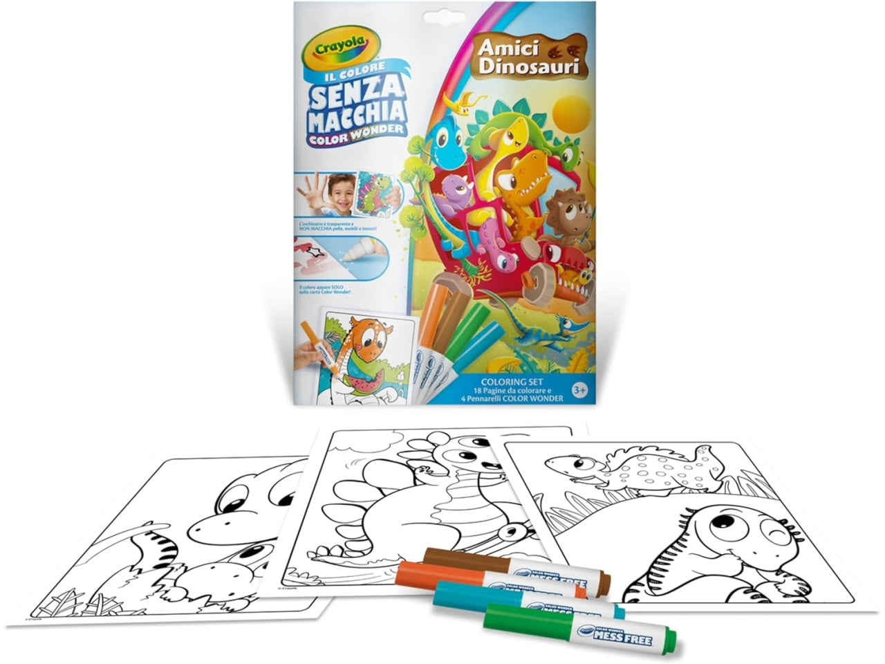 Coloring amici dinosauri album da colorare