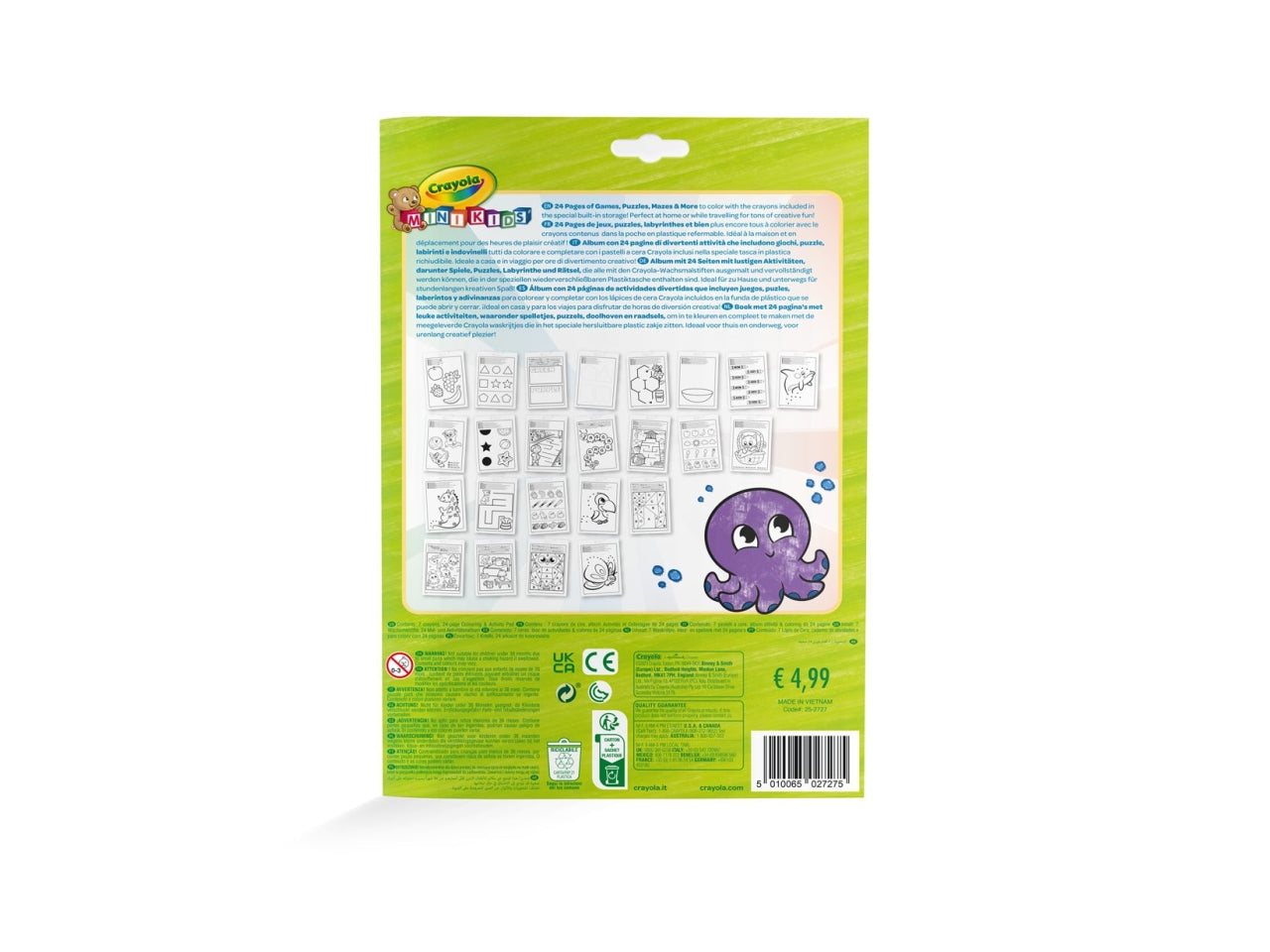 Mini kids album colori e forme