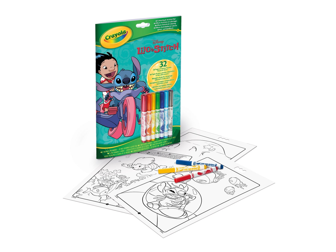 Album attivita coloring disney lilo stitch