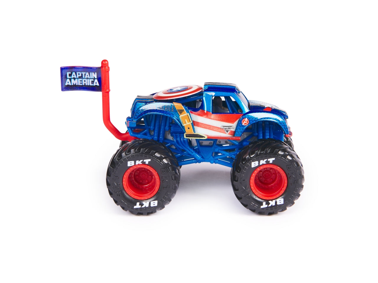 Marvel monster jam veicolo scala 1:64