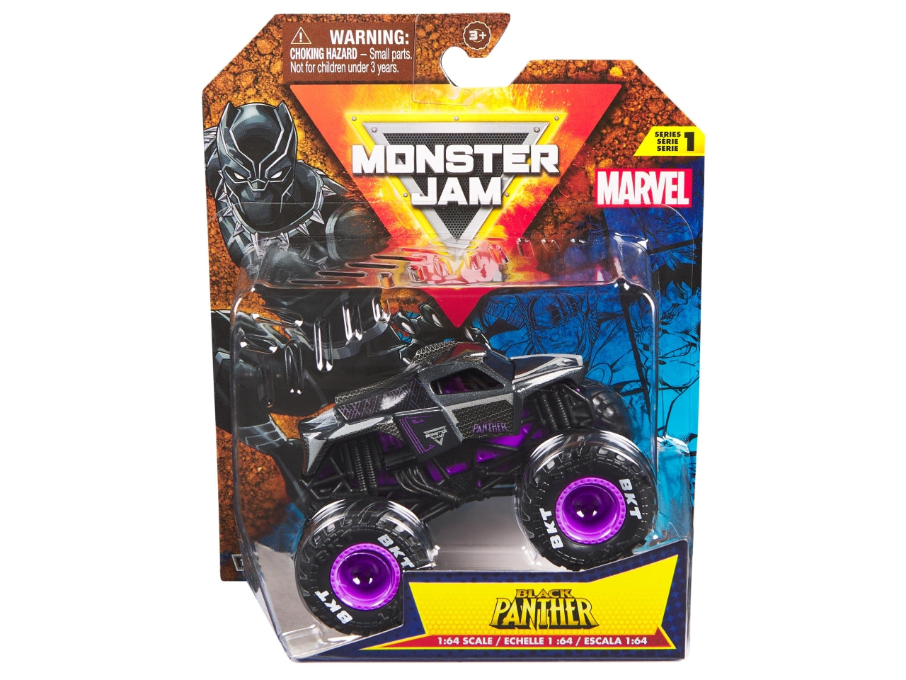 Marvel monster jam veicolo scala 1:64