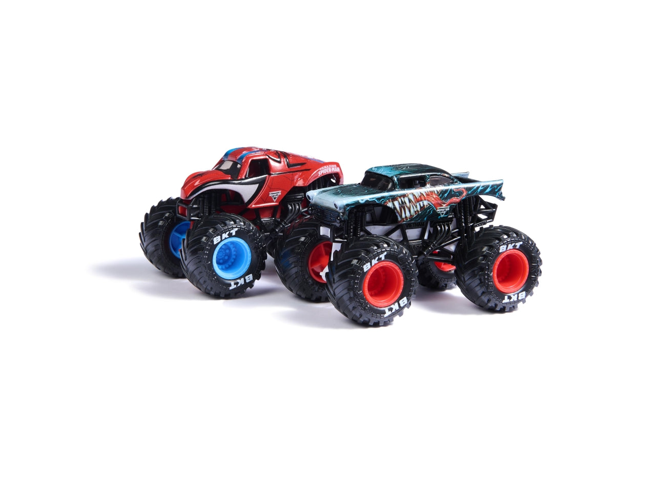 Marvel Monster jam set di 2 veicoli in scala 1:64