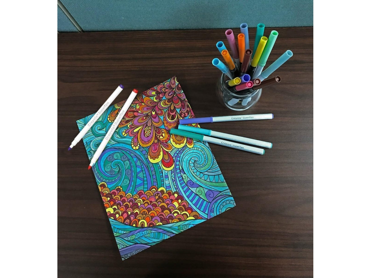 12 Pennarelli Superpunta Lavabili