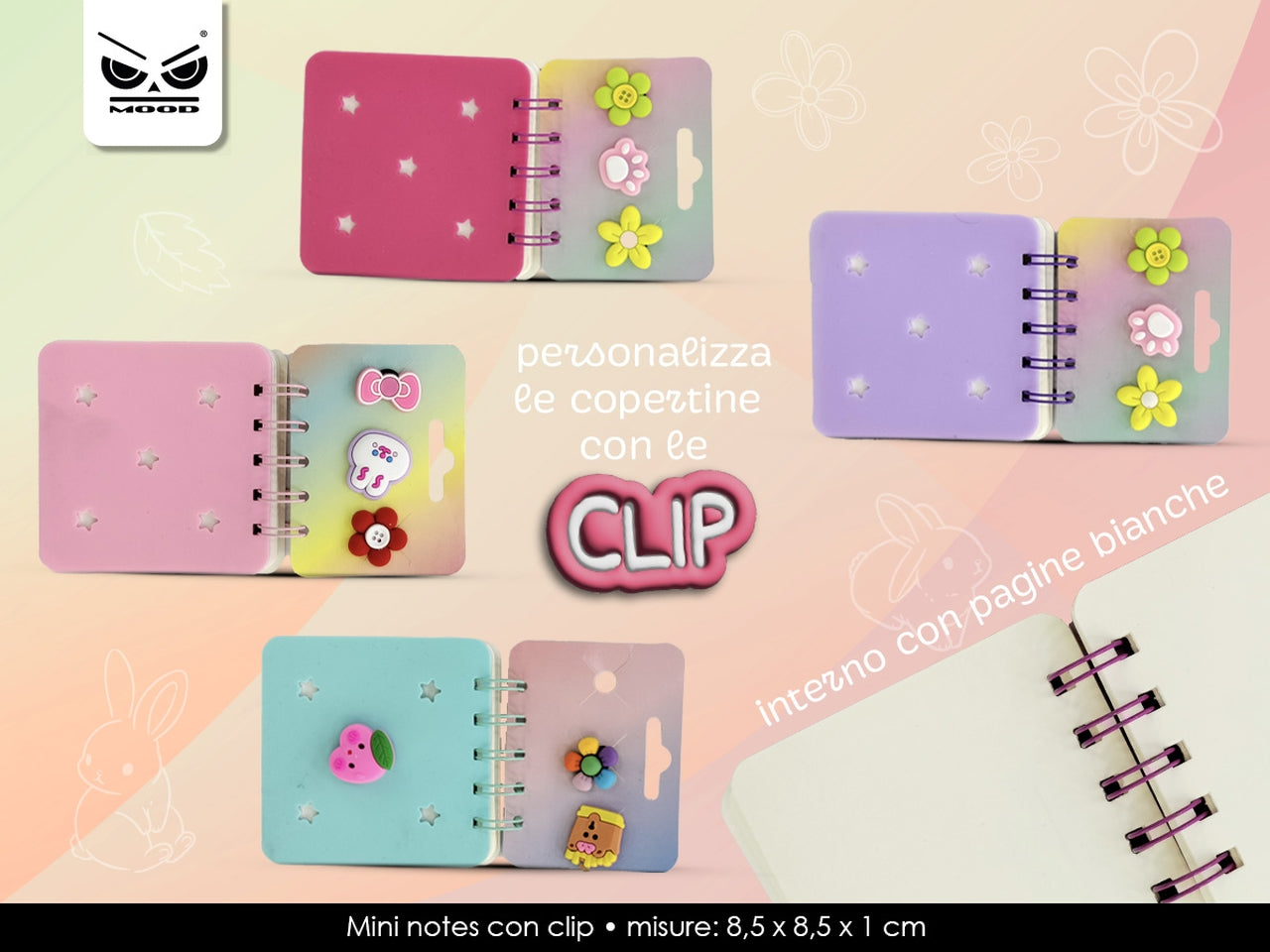 Mini notes personalizzabile