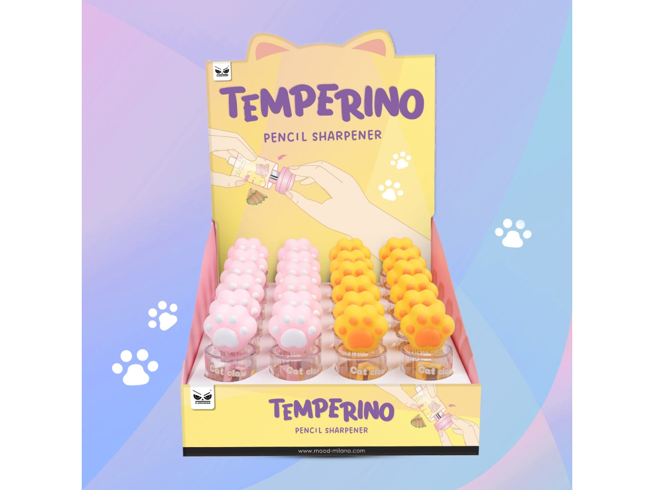 Zampetta temperino con contenitore
