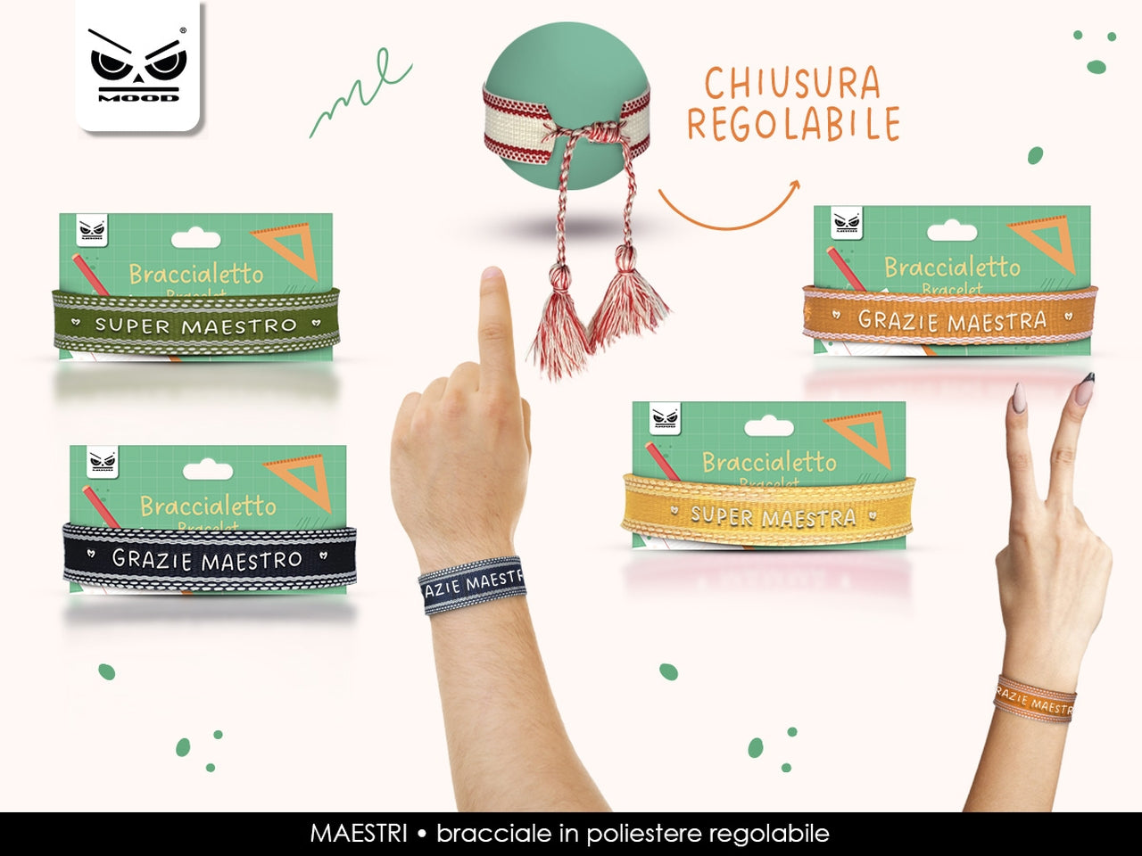 Braccialetto maestro/maestra