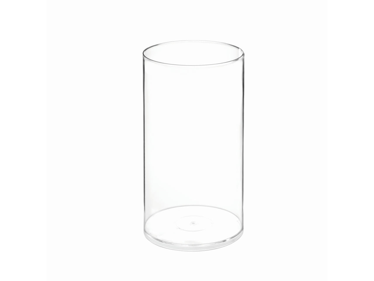 Ermes portafiori in plastica trasparente 9xh.17cm