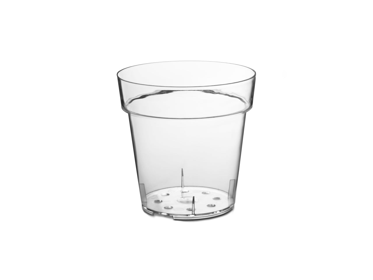 Vaso Kris in plastica trasparente 17xh.16cm