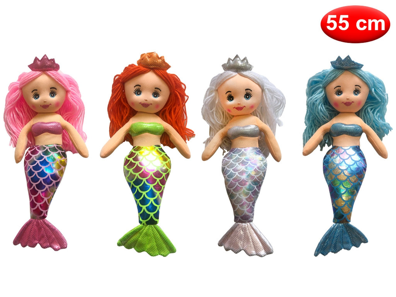 La mia bambola di pezza - le sirene 55cm