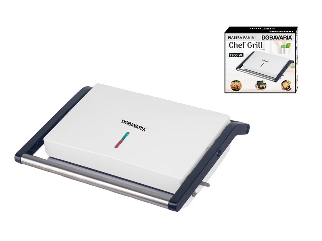 Piastra 1200w bianca