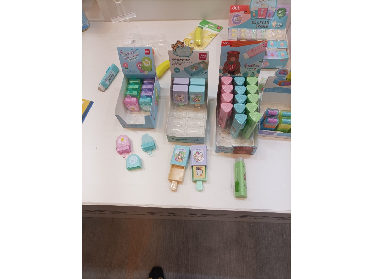 Deli gomme a scomparsa