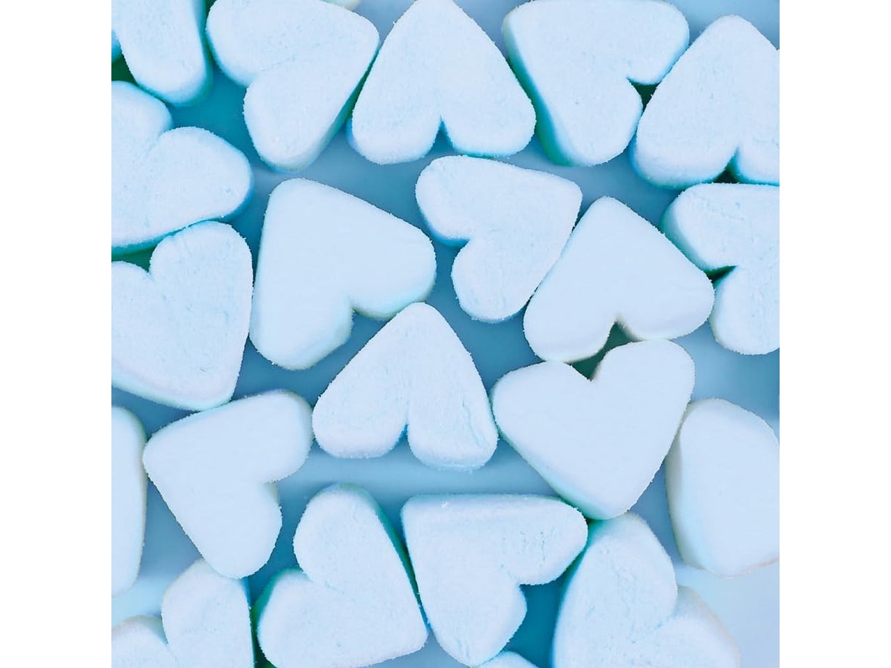 Haribo chamallows cuori azzurri 1Kg