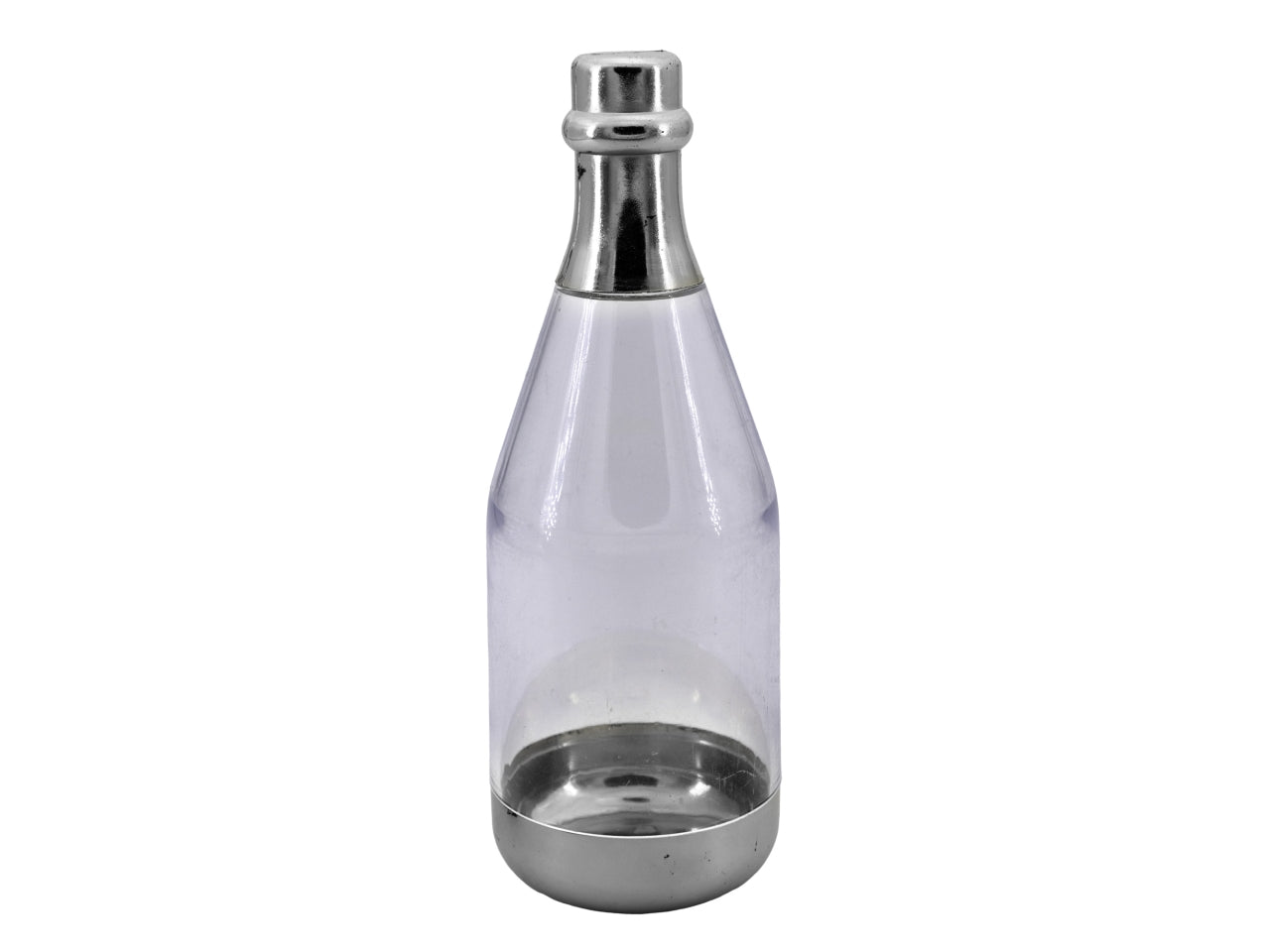 Champagne grande d.4,5xh.15cm argento