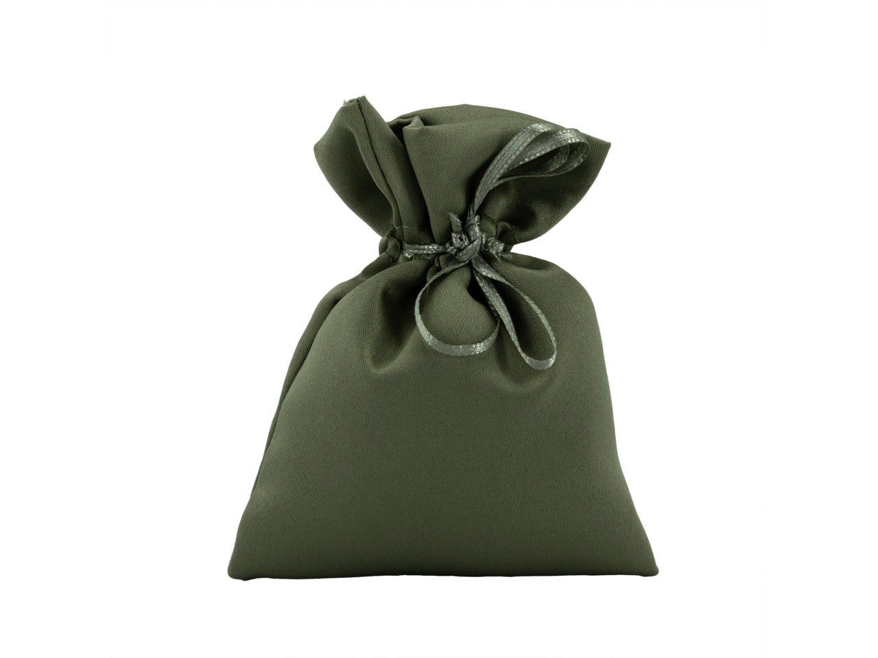 Sacchetto raso 10x11cm salvia